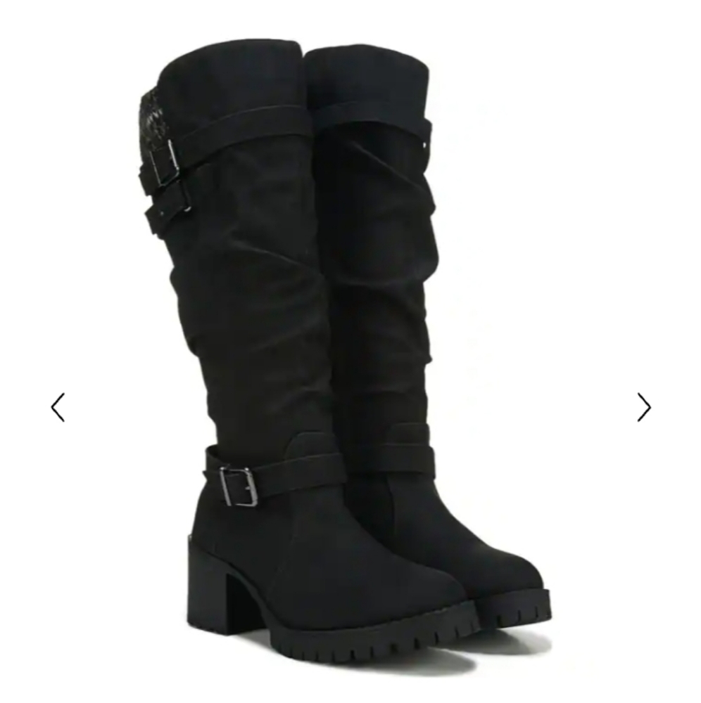 Jellypop tall black boots